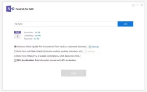 PassFab for RAR 1