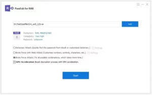 PassFab for RAR 6