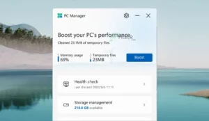 Microsoft PC Manager 3